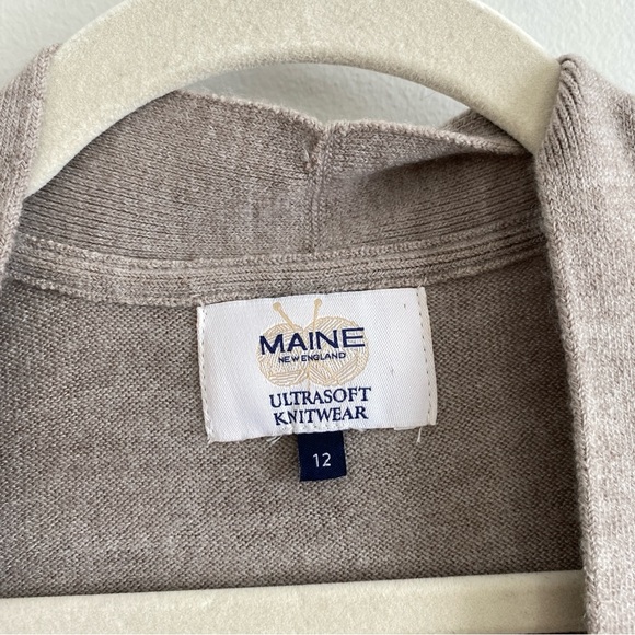 MAINE New England Super SOFT Cardigan Size 8 US - Picture 2 of 10